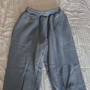 Women's Cozy Light Blue Joggers